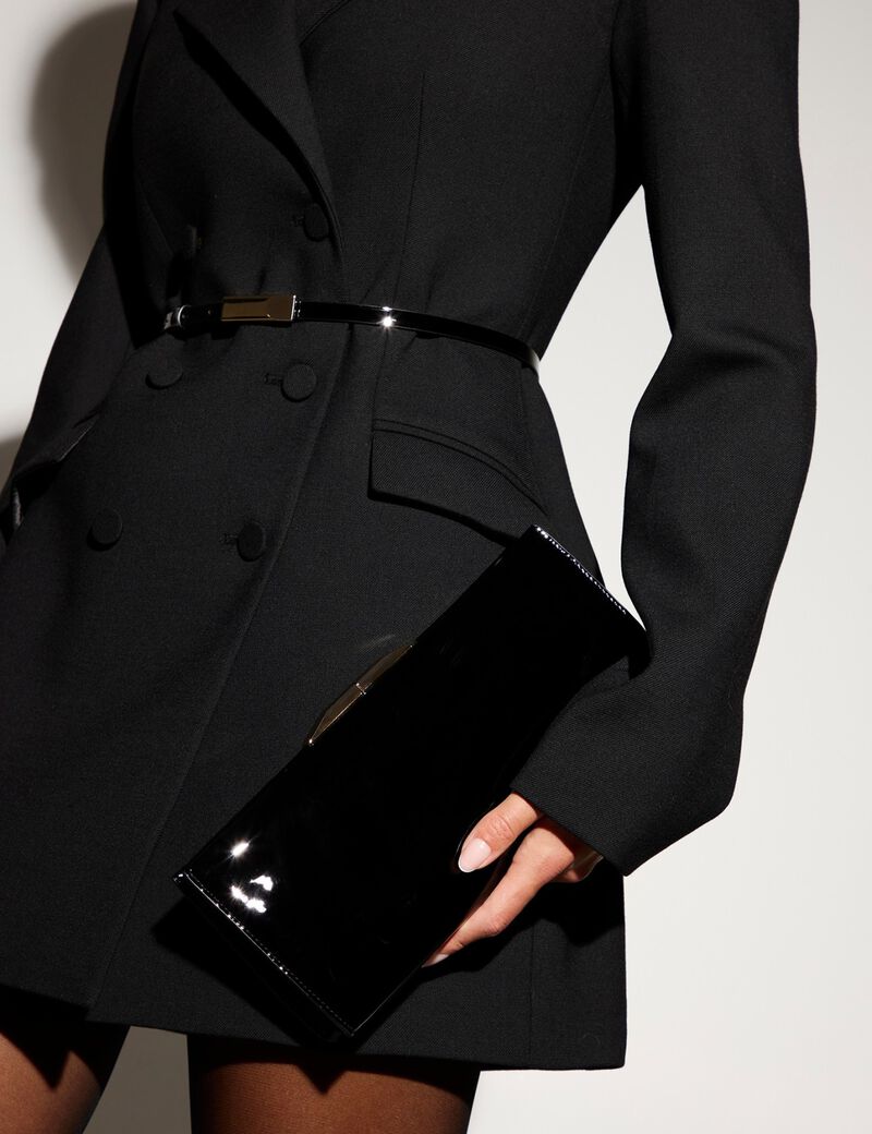 guess leonie double breast blazer dress