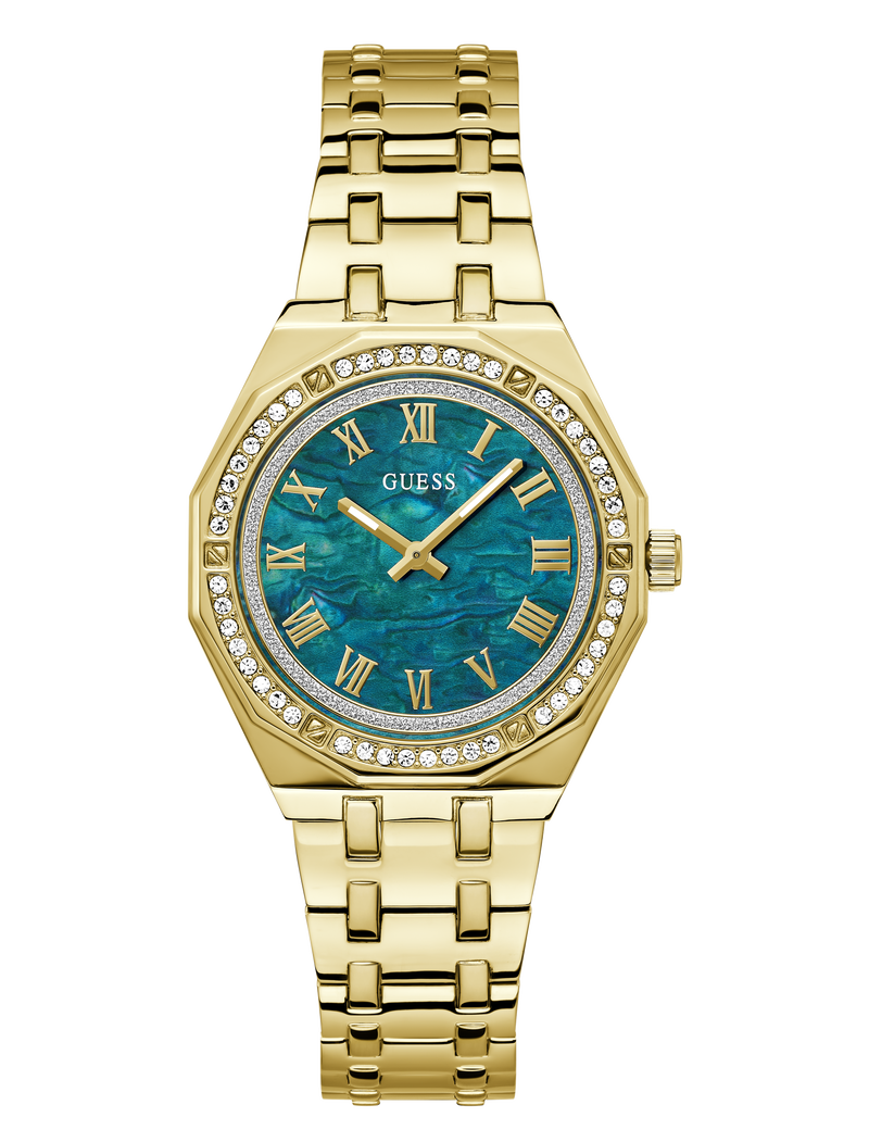 Ladies Gold Tone Analog Watch