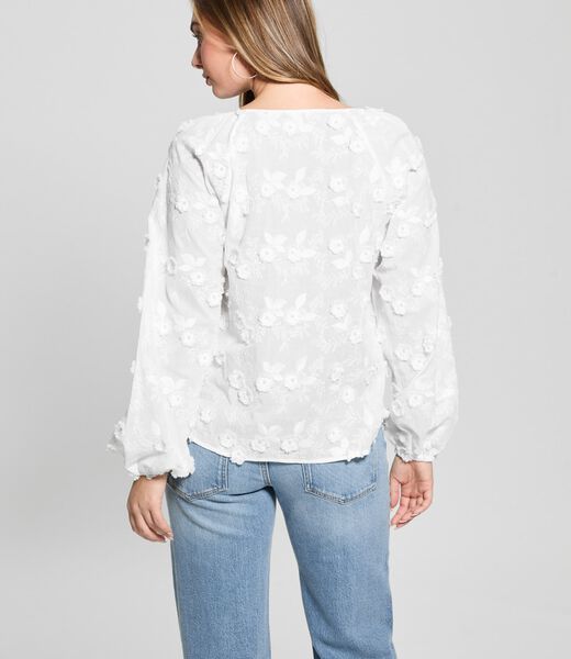 Flowing tunic blouse
