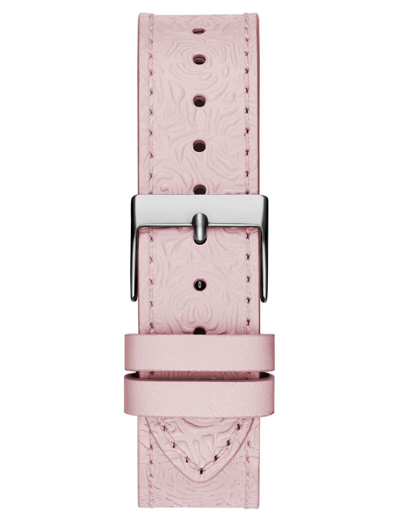 ساعة أنالوج تناضرية بطبعة الزهور