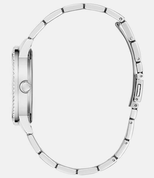Ladies Silver Tone Analog Watch