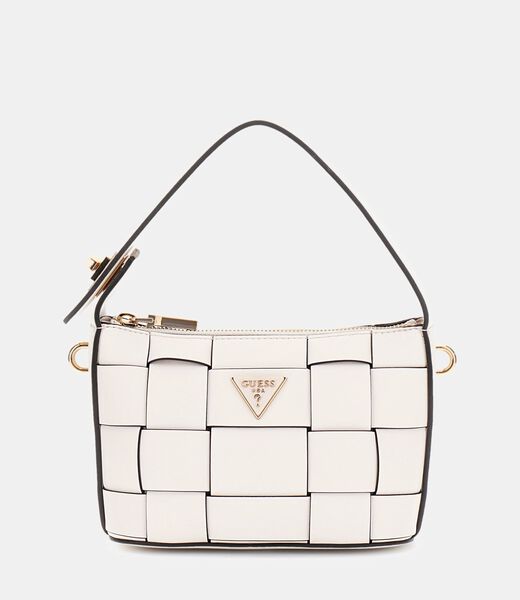 Maylee Woven Mini Hobo Bag