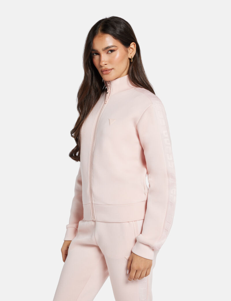 Front zip sweatshirt