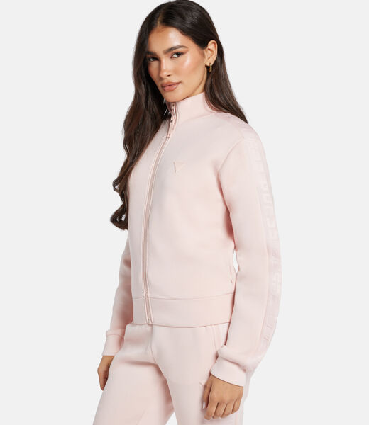 Front zip sweatshirt
