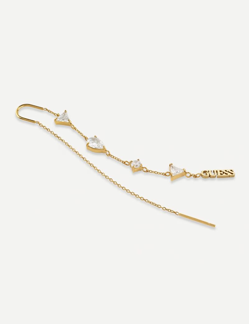 guess 75mm chain crystals pendants