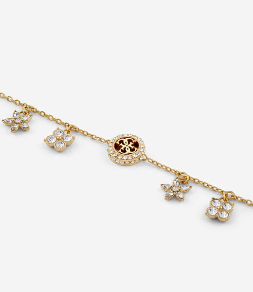 Flower charms bracelet