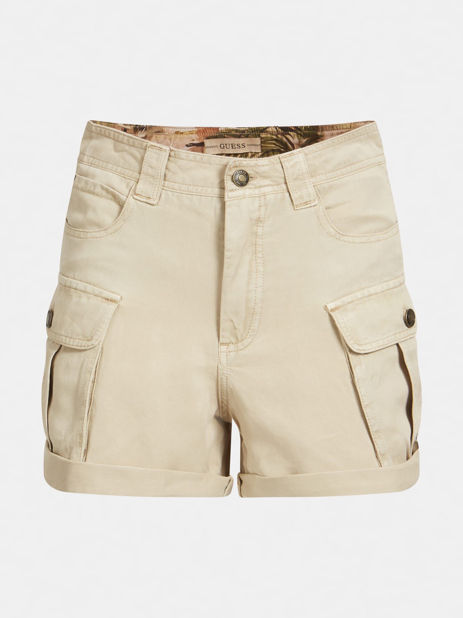 Pocket Detail Cargo Shorts