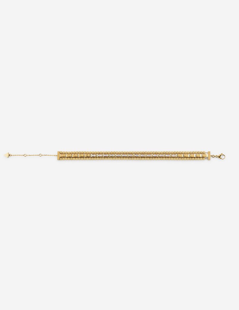 Golden globes necklace