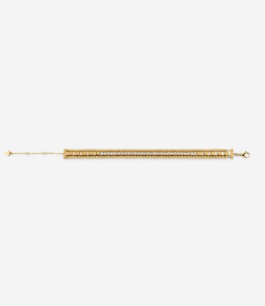 Golden globes necklace