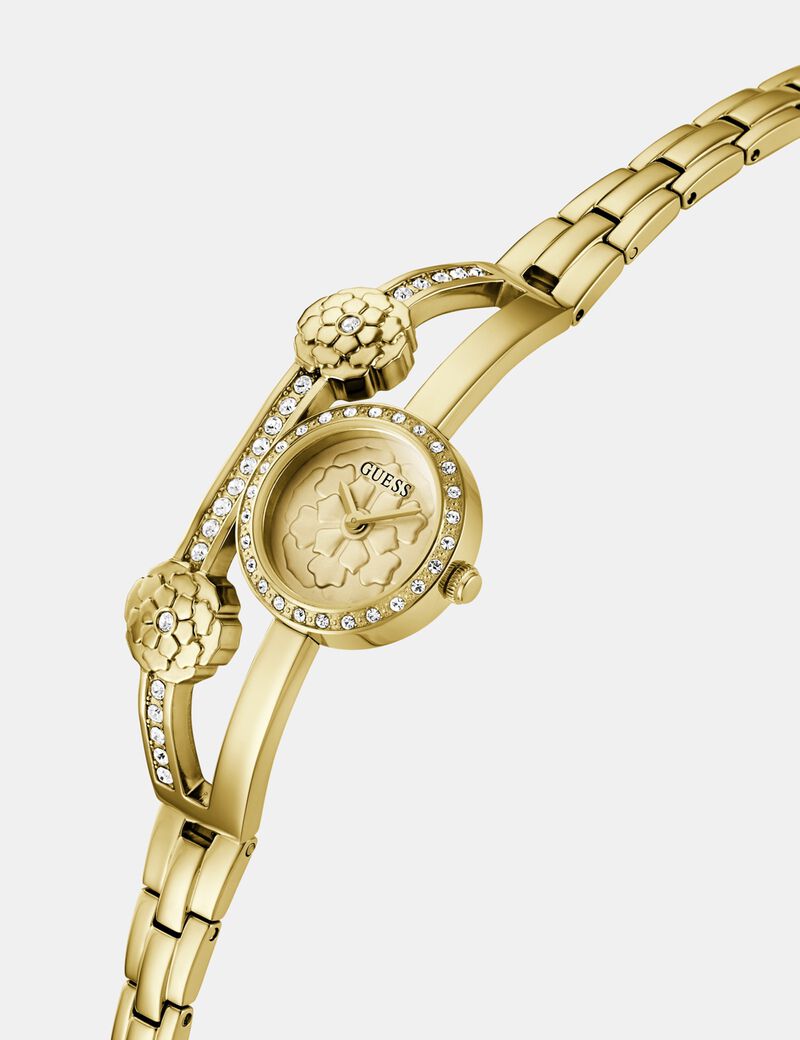 Ladies Gold Tone Analog Watch