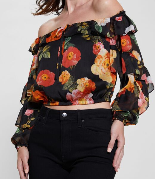 Floral Print Blouse