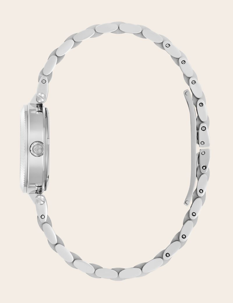 Gc steel analogue watch