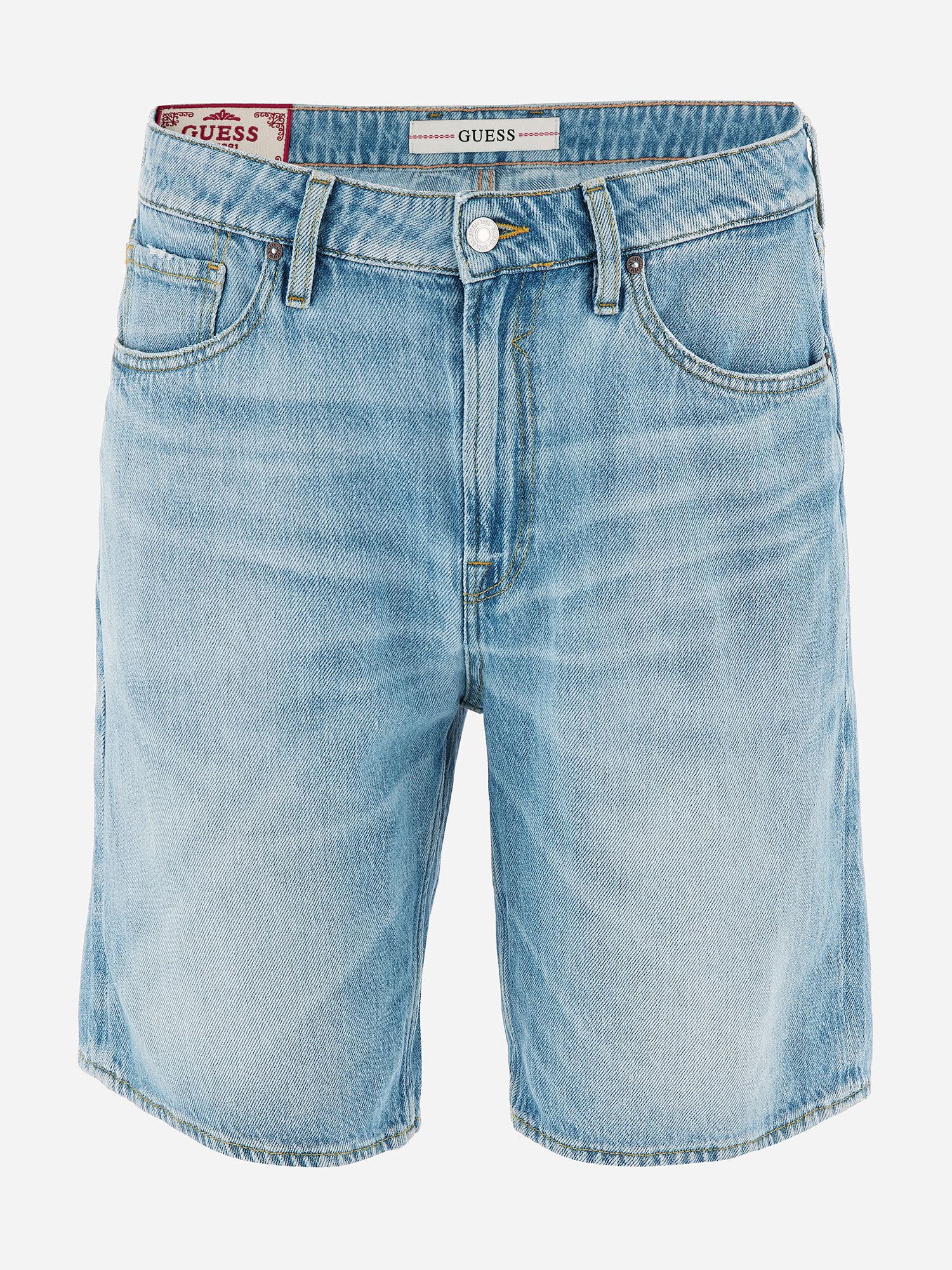 Guess men's denim shorts sale