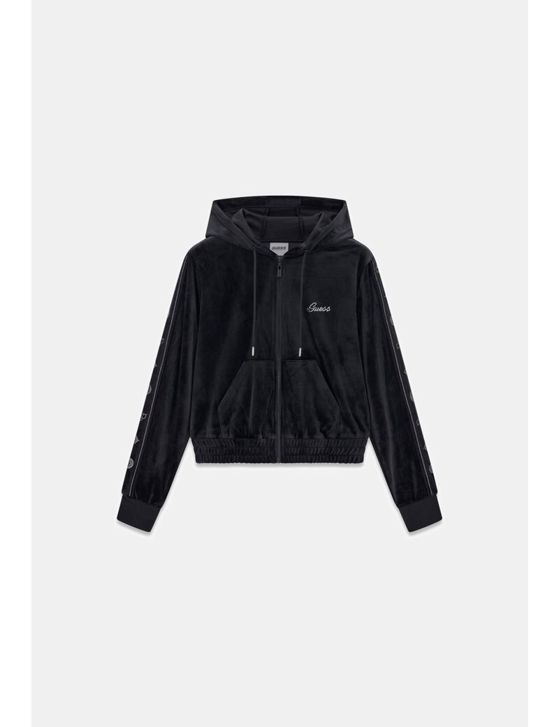 guess rhinestones sweatshirt