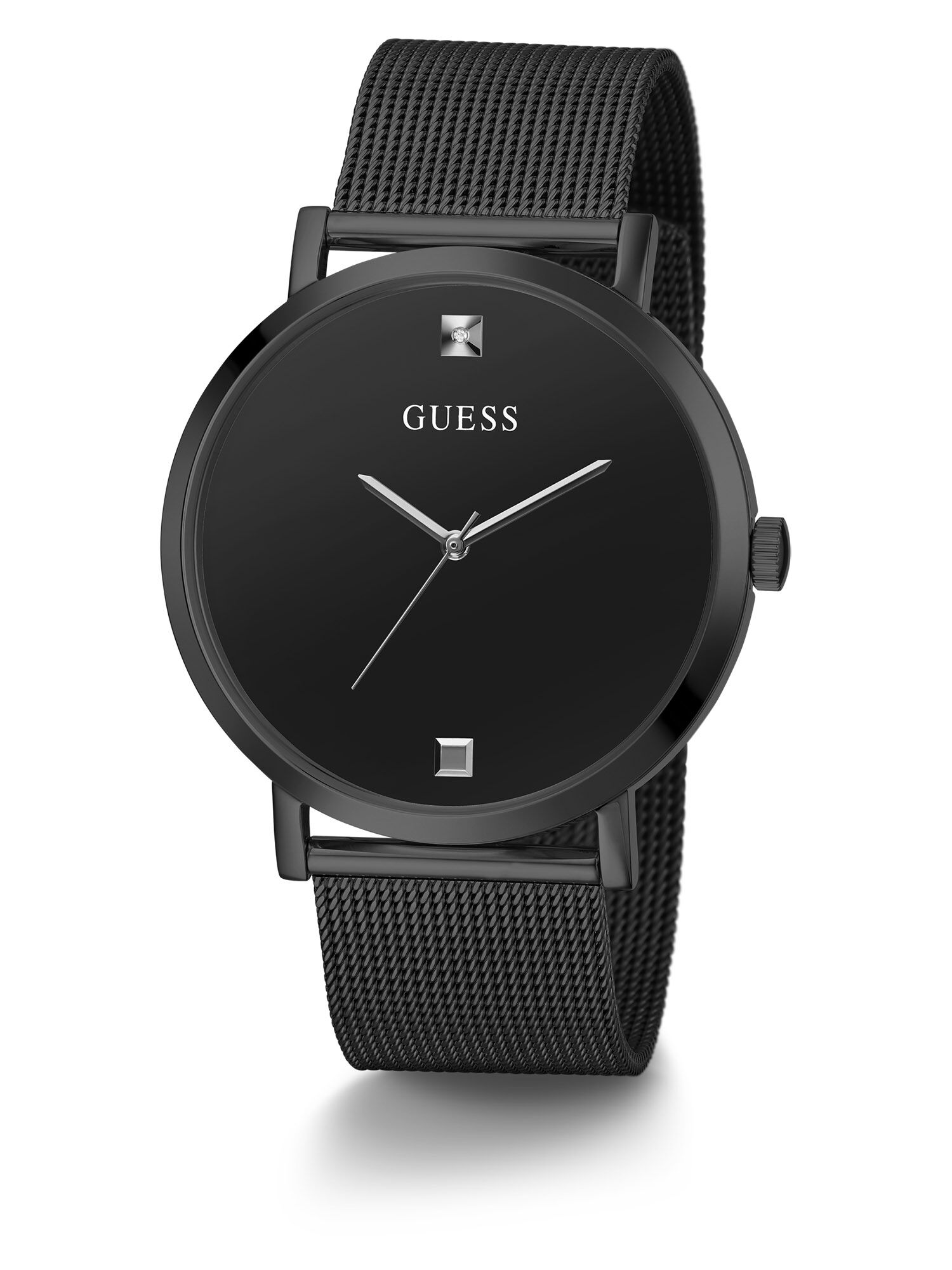 Guess black diamond watch outlet