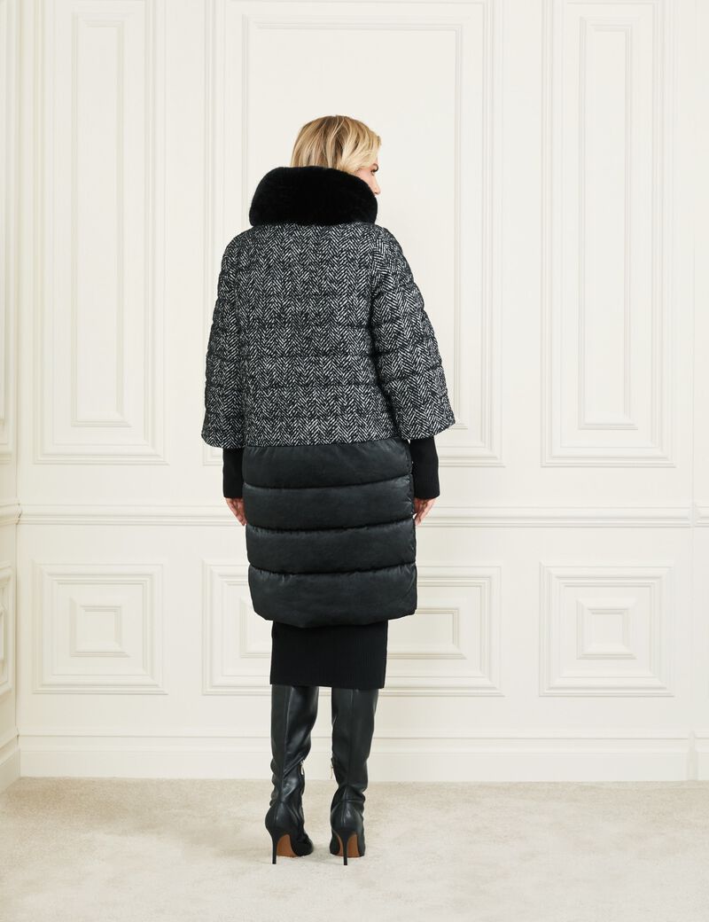 Marciano Herringbone Puffer