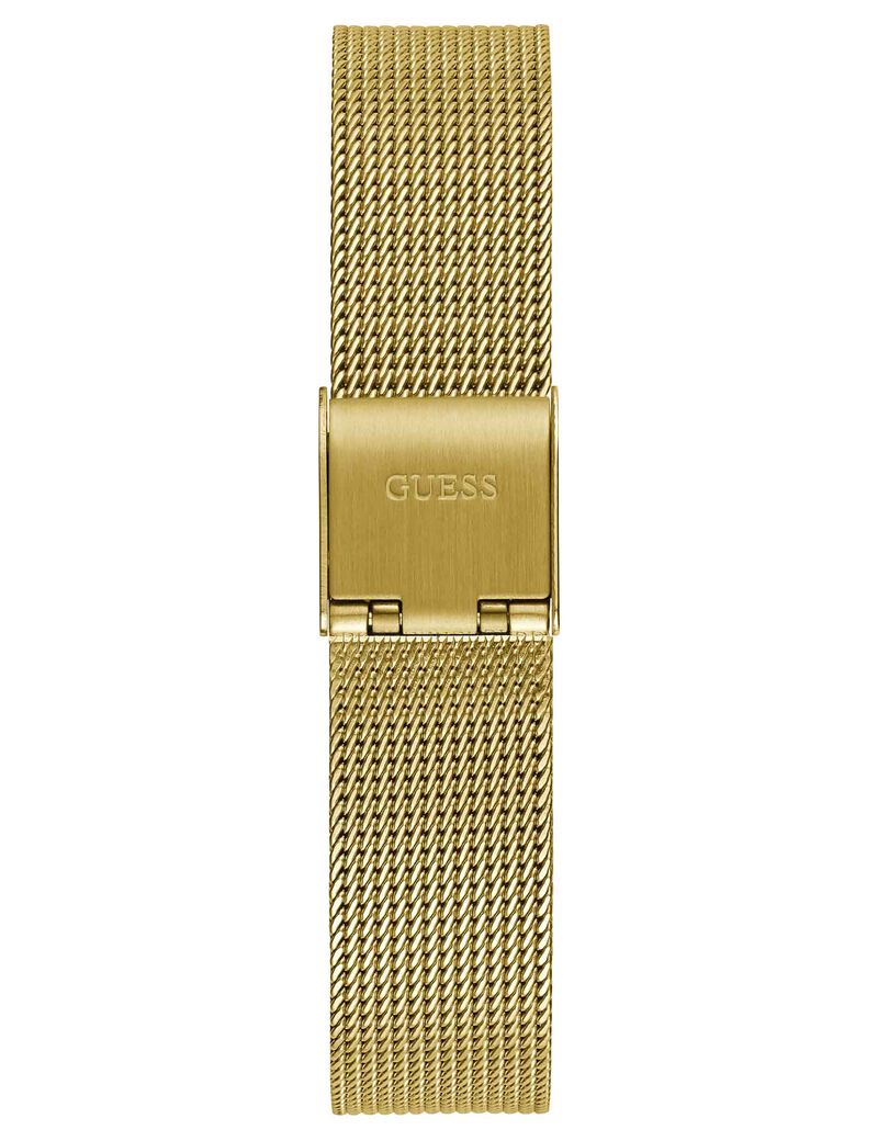 Gold-tone Mesh Analog Watch