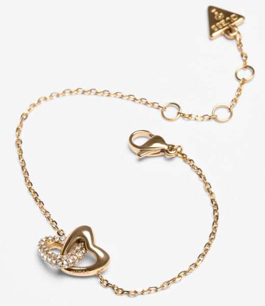 15mm heart links bracelet