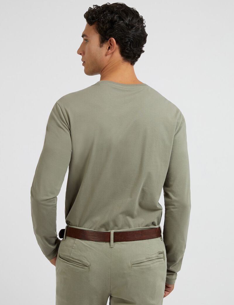 Front Logo Long Sleeves T-Shirt