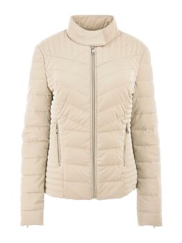 Slim Fit Coated Puffer