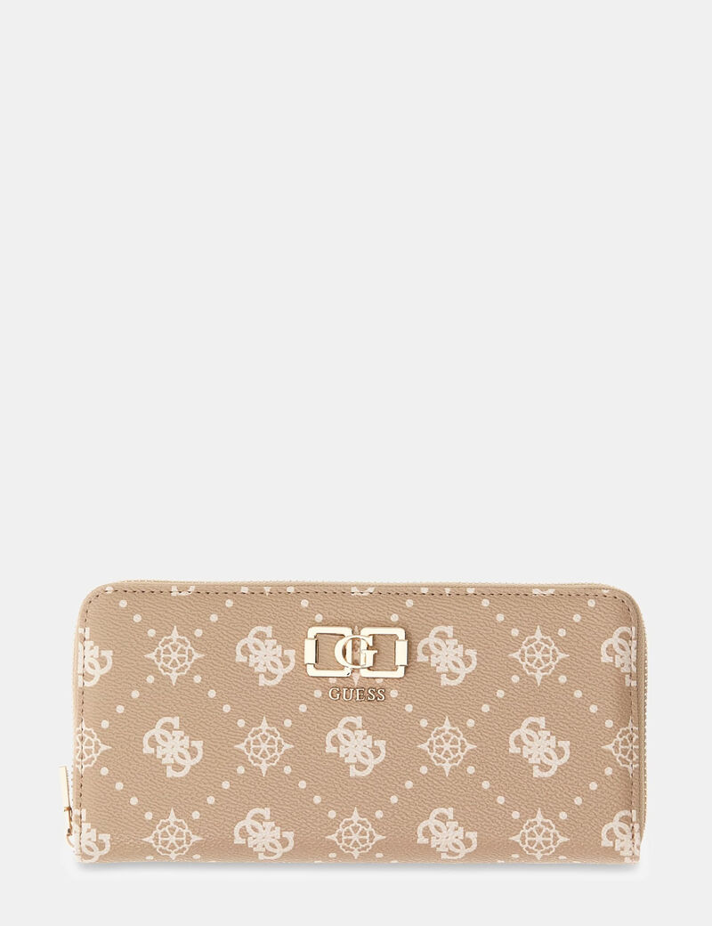 Emelie Logo Large Zip Around