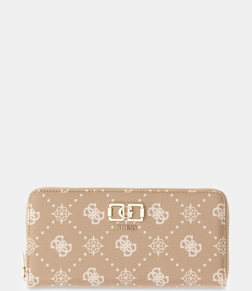 Emelie Logo Large Zip Around