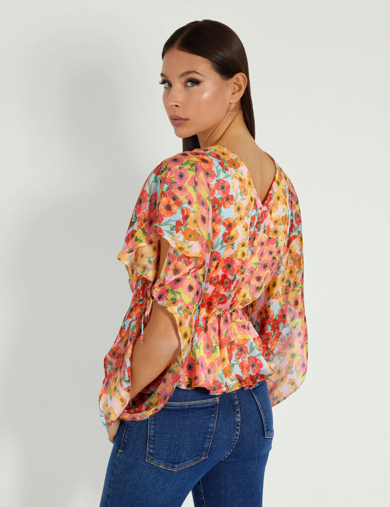 All over print blouse