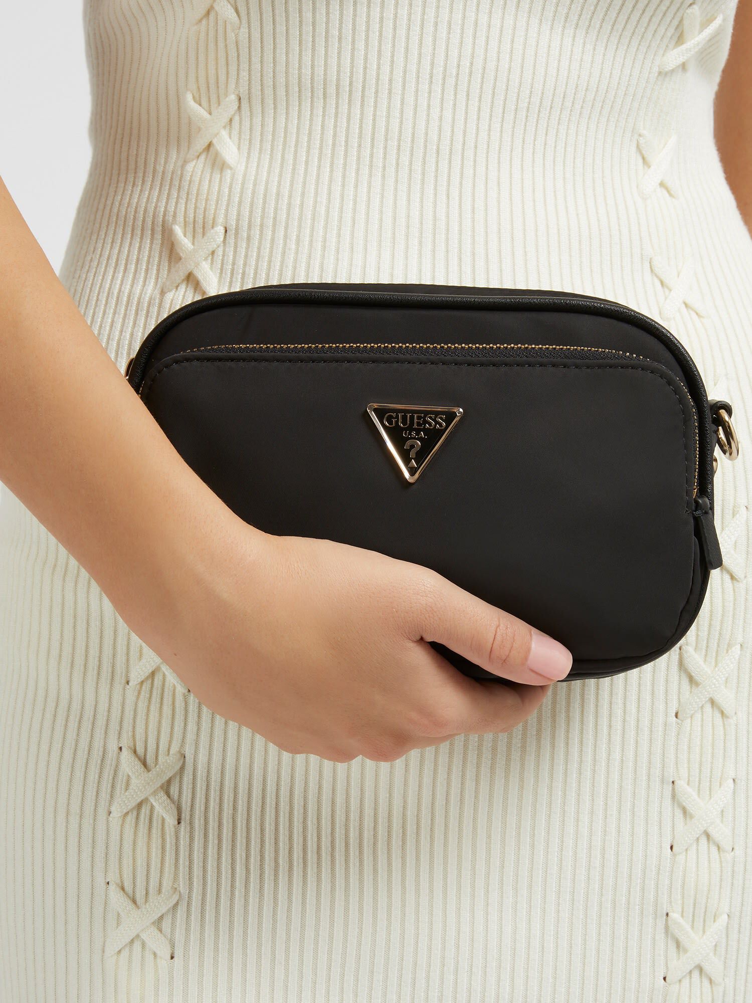 Guess saffiano mini cross body bag hotsell