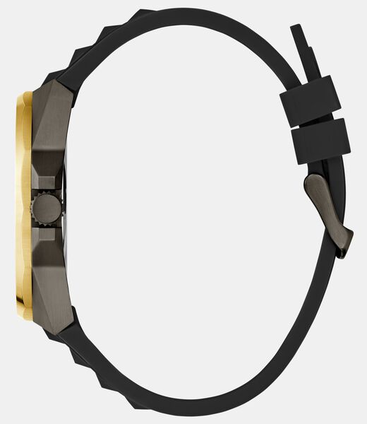 Mens Black 2-Tone Multi-function Watch