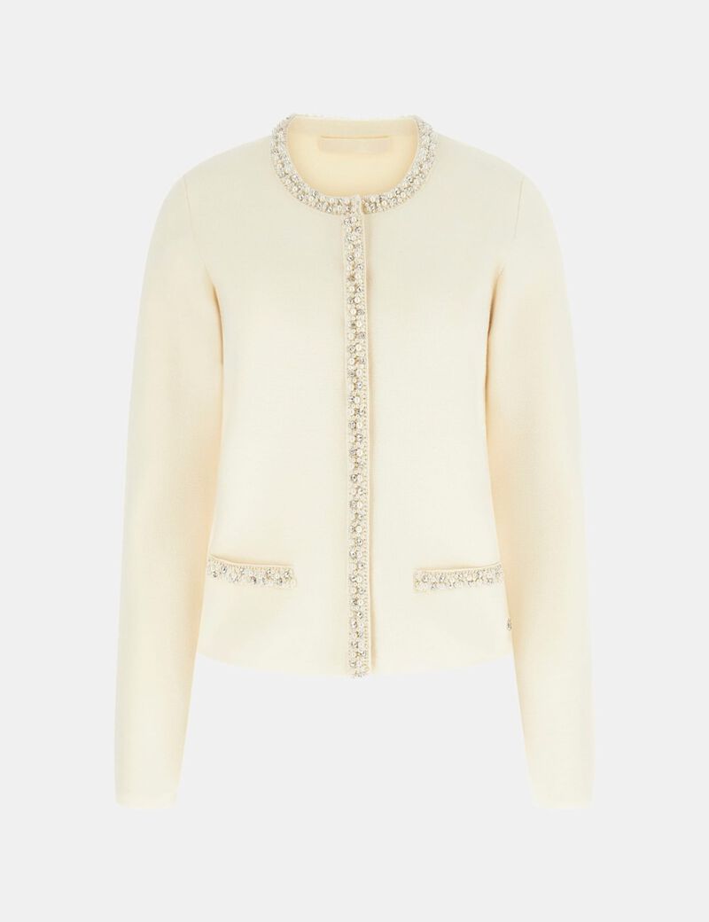 guess beads cardigan