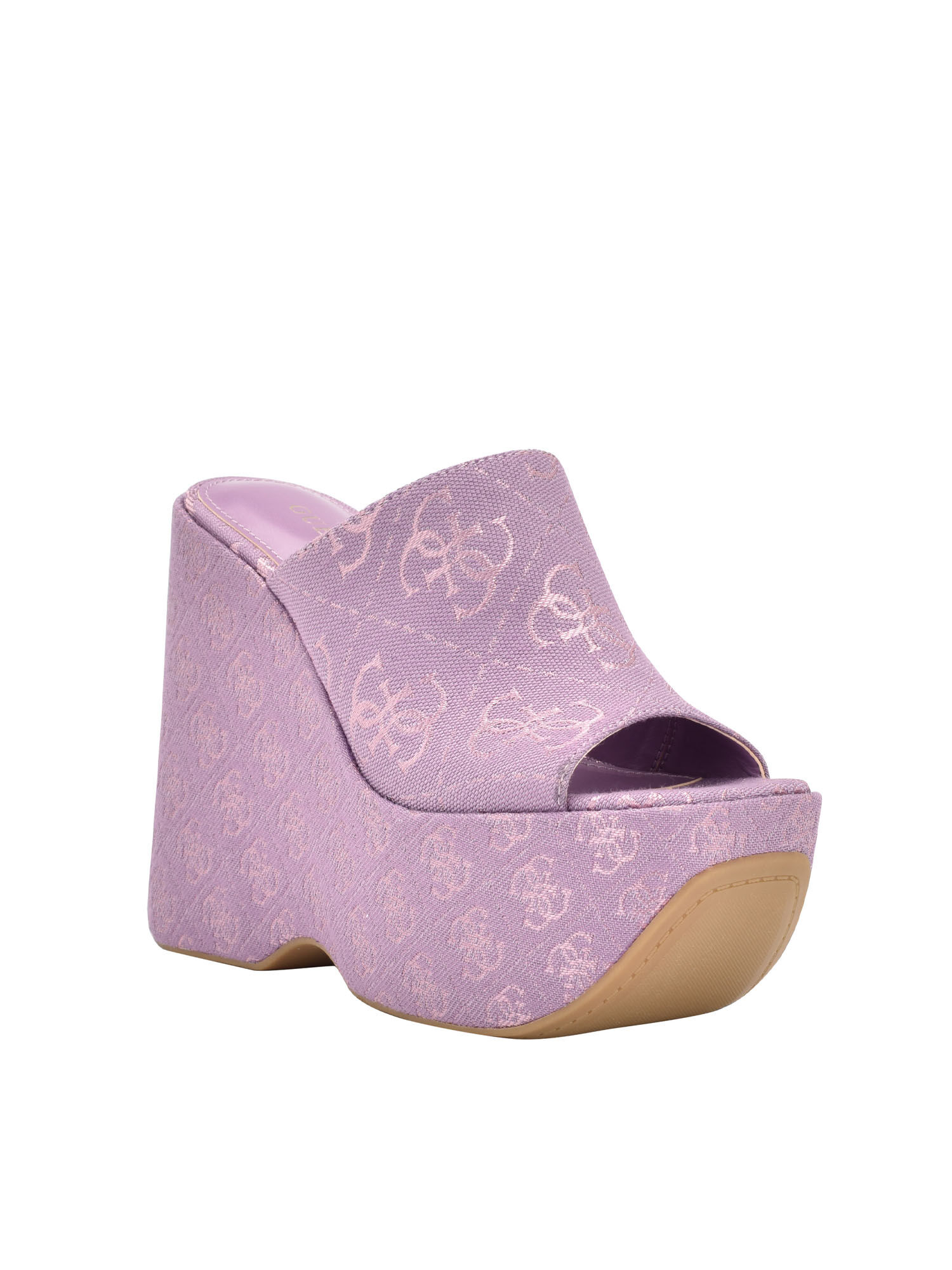 Purple wedge flip flops discount