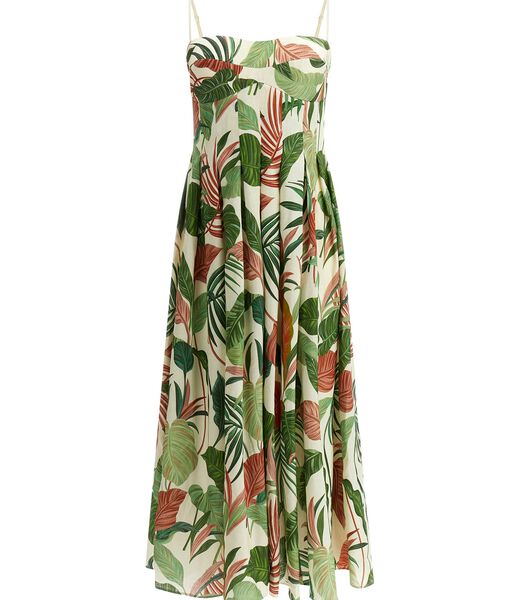 Floral print maxi dress