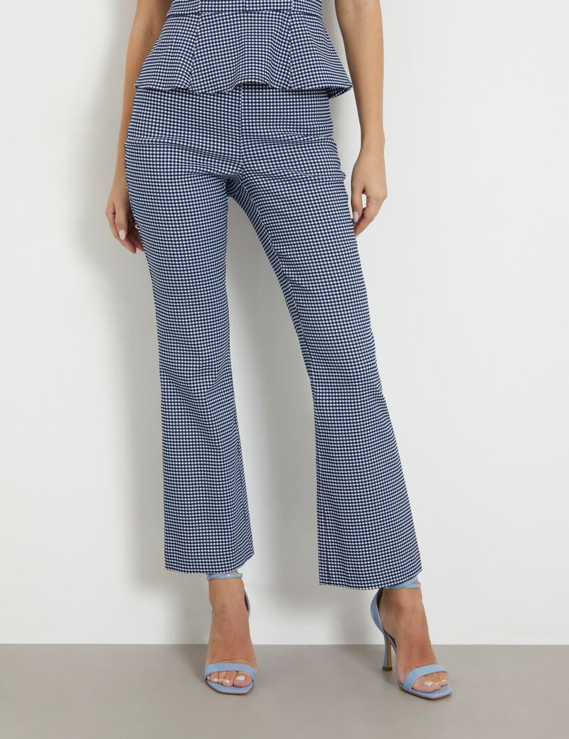 Printed flare pant