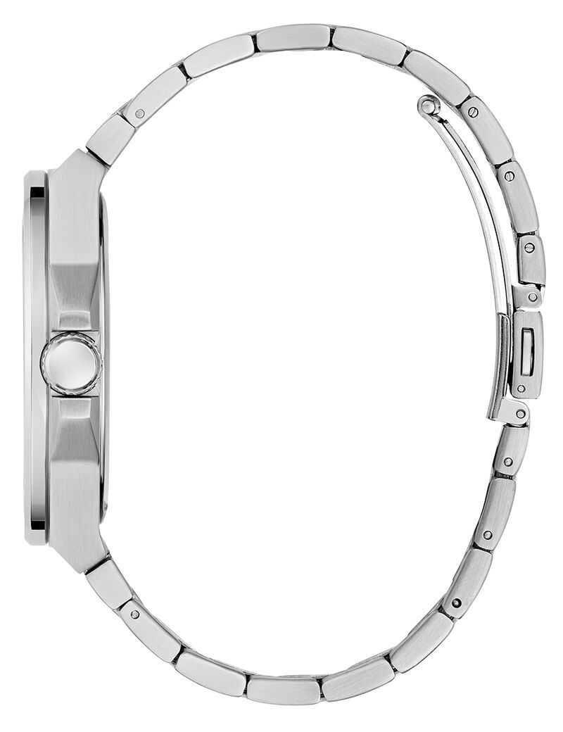 Mens 2-Tone Silver Tone Analog Watch