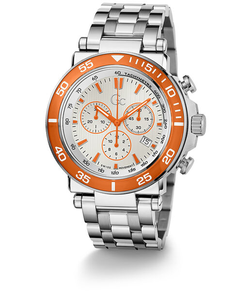 guess gc one sport chrono metal
