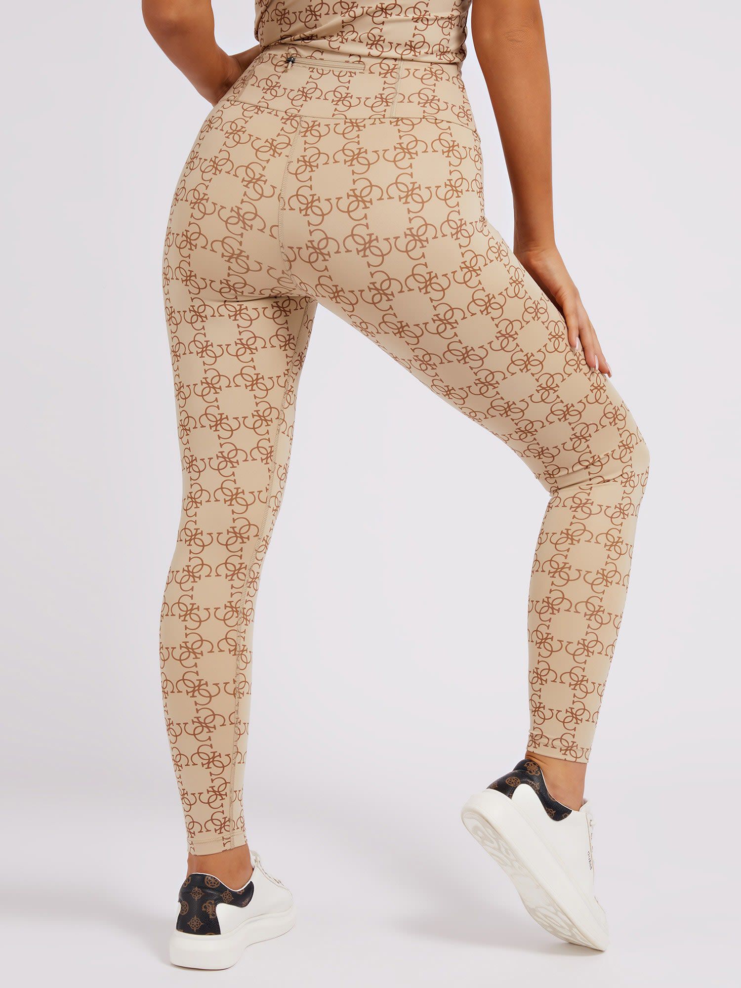 Shop GUESS Online All Over Logo Leggings
