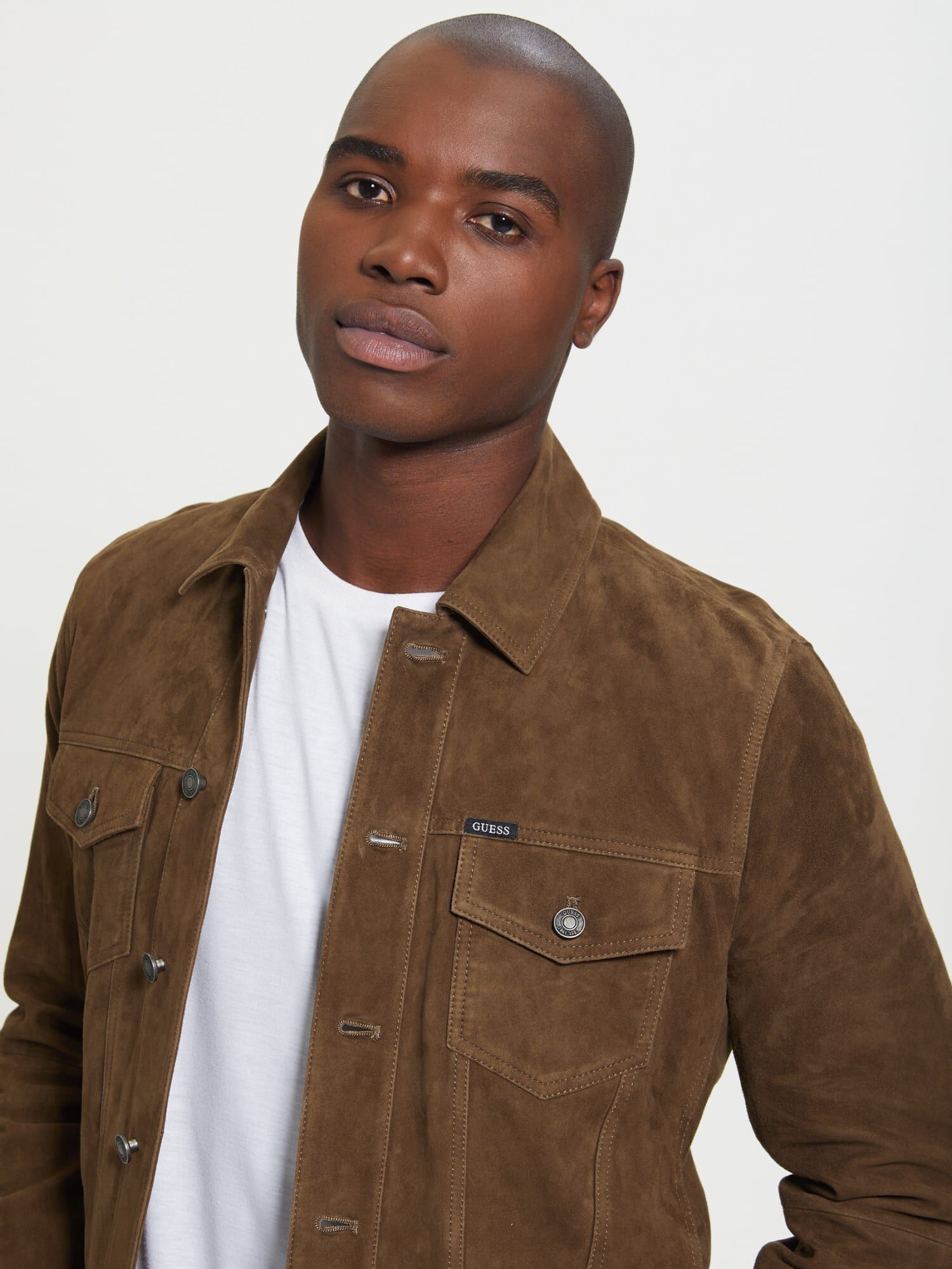 Guess clearance suede jacket