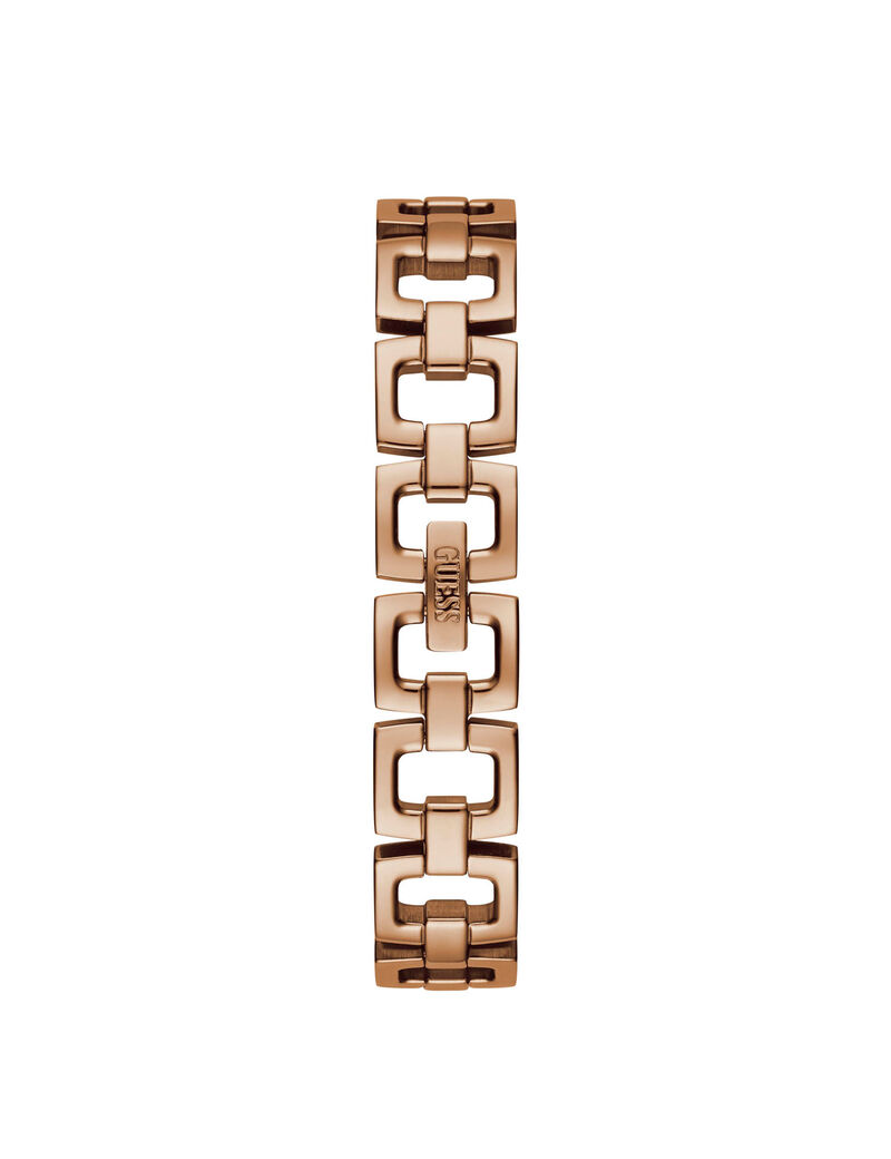 Rose Gold And Crystal Ladies Watch