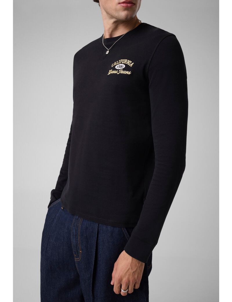 guess printed slim fit t shirt