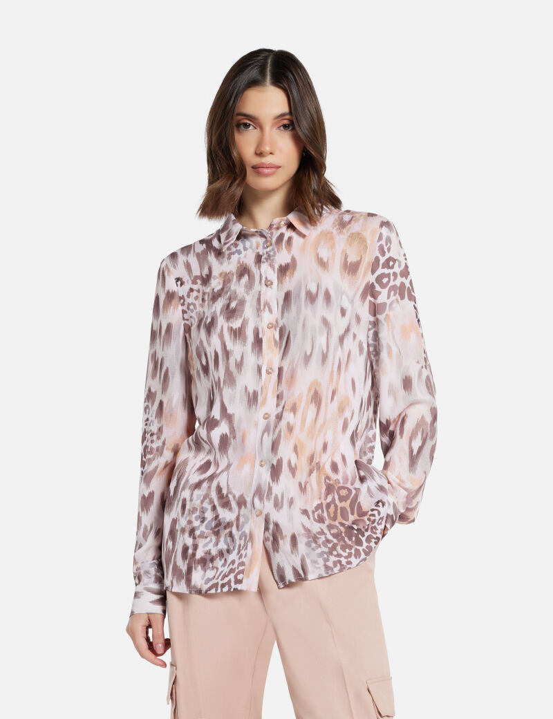 Zebra print shirt