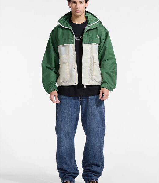 Color-Block nylon jacket