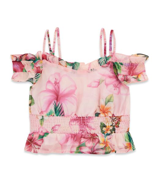 Chiffon sleeveless tank top