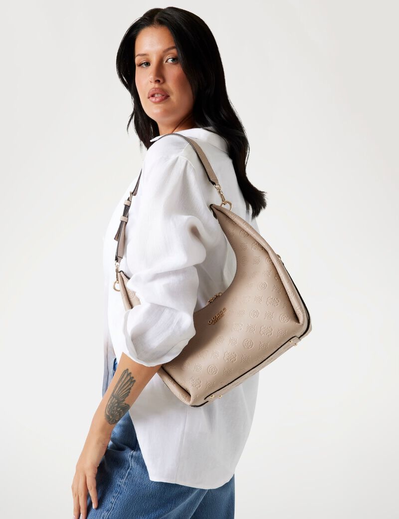 Phoebe 4G Peony Logo Hobo