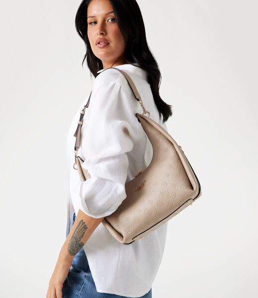 Phoebe 4G Peony Logo Hobo