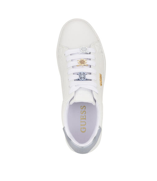 Renzy peony logo sneakers