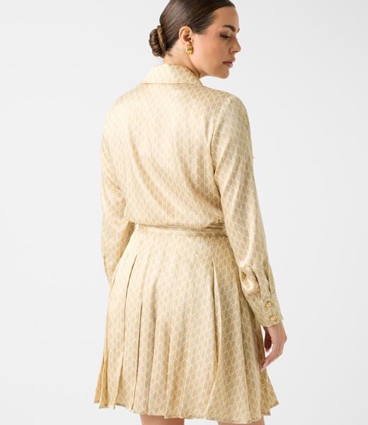 Marciano pleated mini dress