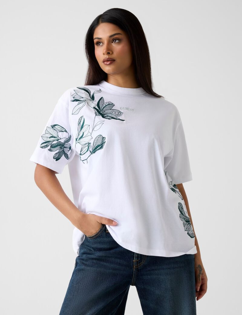 Printed maxi t-shirt