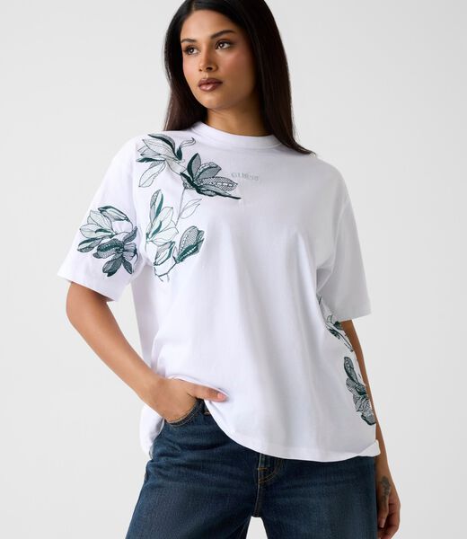 Printed maxi t-shirt