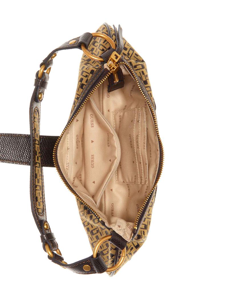 Belle Vintage Tp Zip Shldr Bag