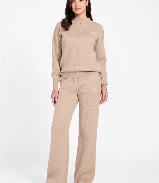 High neck sweatshirt